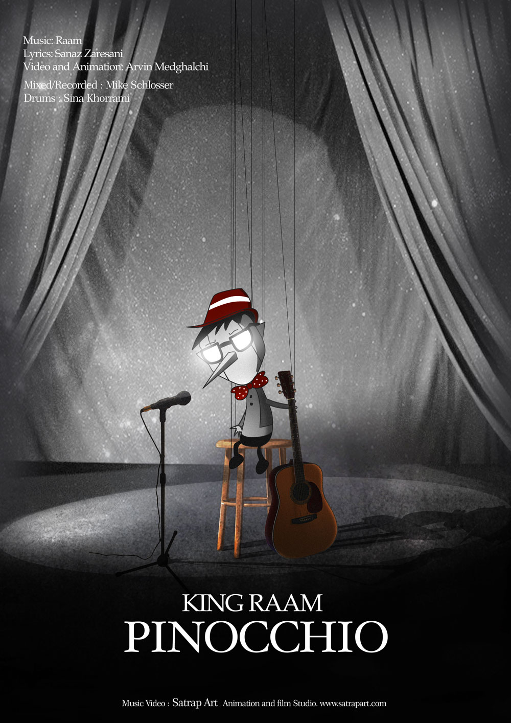 Pinocchio Plakat, Musik Video von King Raam
