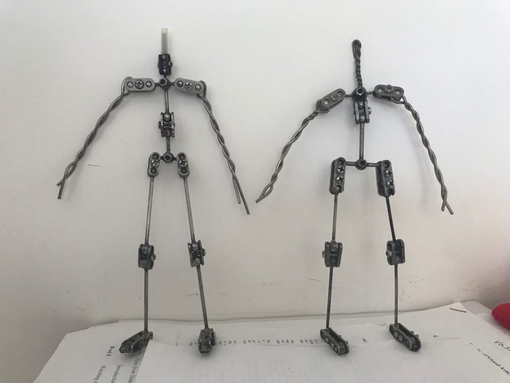 Stop Motion Armaturen für den Bau von Puppen