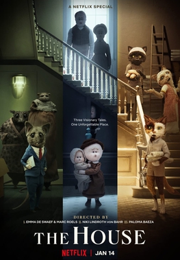 Netflix Stop Motion Animationsproduktion The House film Plakat