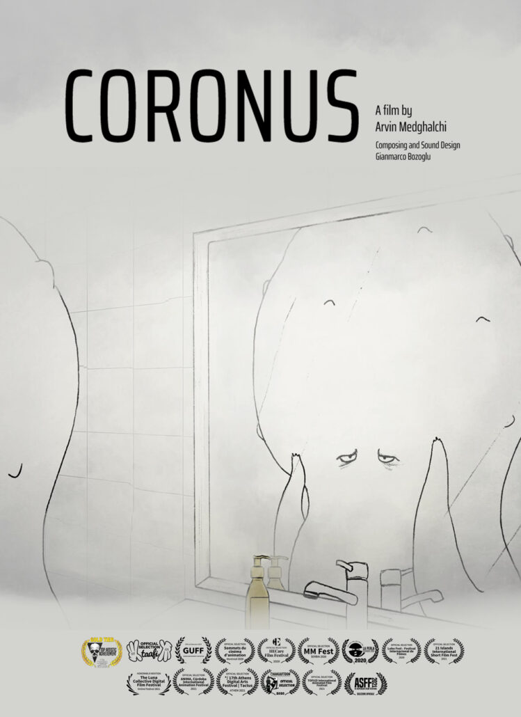 Coronus Film Poster - a 2D Animation