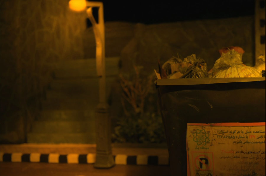 Stop Motion Set Design - Straße in Teheran - Miniatur Filmset