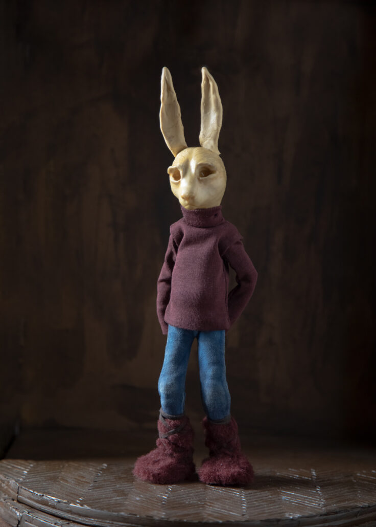Mr. Rabbit's Doll Haupt Charakter für Stop Motion Kurzfilm